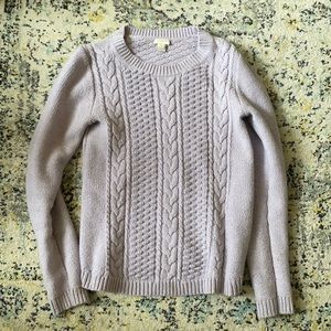 Lilac pastel sweater by J Crew